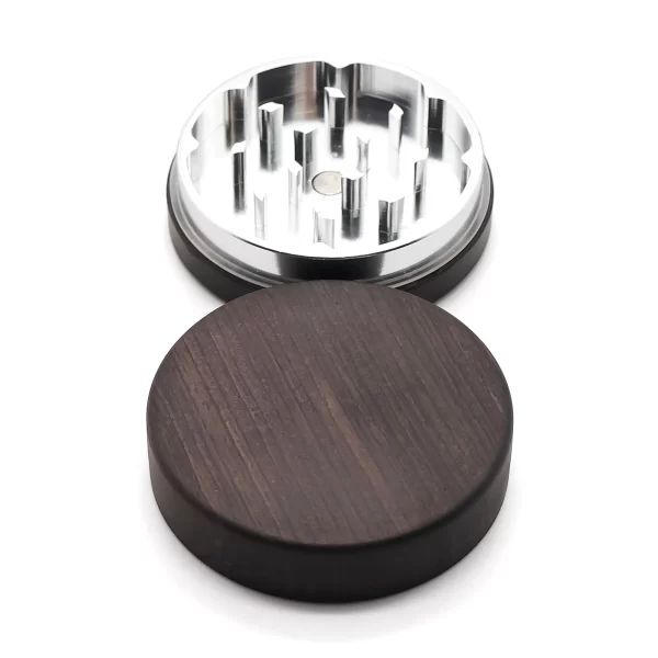 2 layers of black walnut with aluminum tooth/easy to carry/ensuring durability and reliability